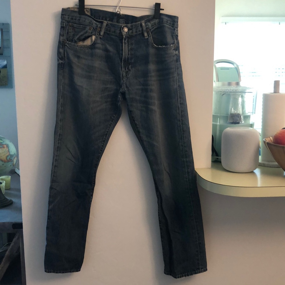 POLO JEANS Men’s Varick Slim Straight 34/30